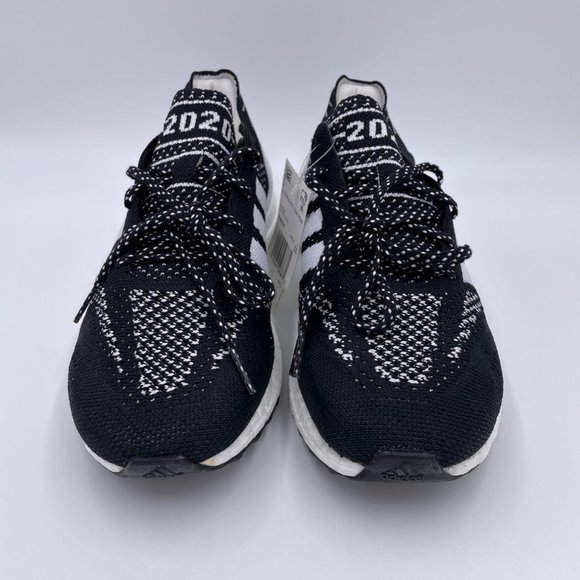 adidas Ultraboost DNA Black / White Mens Shoes - Picture 3 of 8